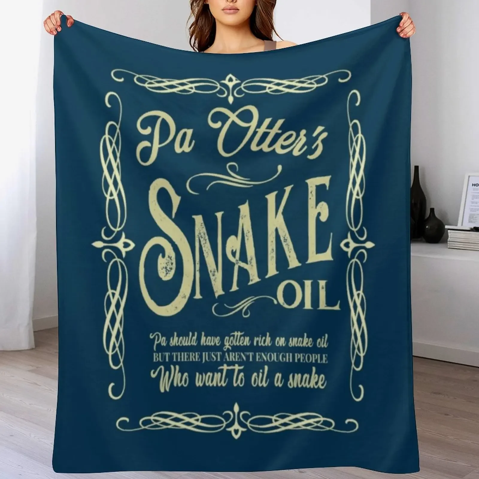 

Emmet Otter Pa Otter_s Snake Oil Jugband Christmas Throw Blanket Bed covers halloween Blankets