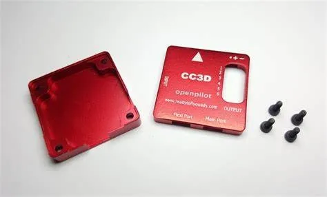 CC3D Openpilot Open Source Flight Controller PVC/Aluminum Alloy Shell Case Protective Shell for Multirotor Car