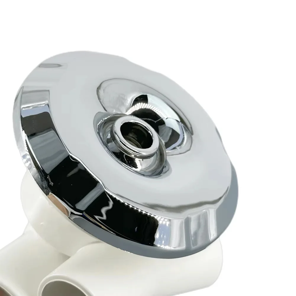 Spa Jet Replacement Bath Massage Nozzle For Home Bathtub Silver White Replacement Bathtub Nozzle Long-lasting Performance