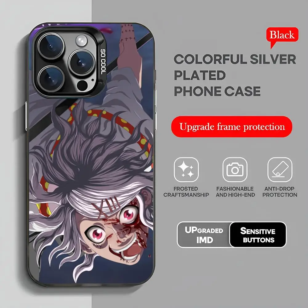 Kaneki Ken Juuzou Suzuya Tokyo Ghoul Phone Case 2024 IMD Case For IPhone 16 15 Pro XR XS 7 8 Plus SE2024 Shockproof Color Phone