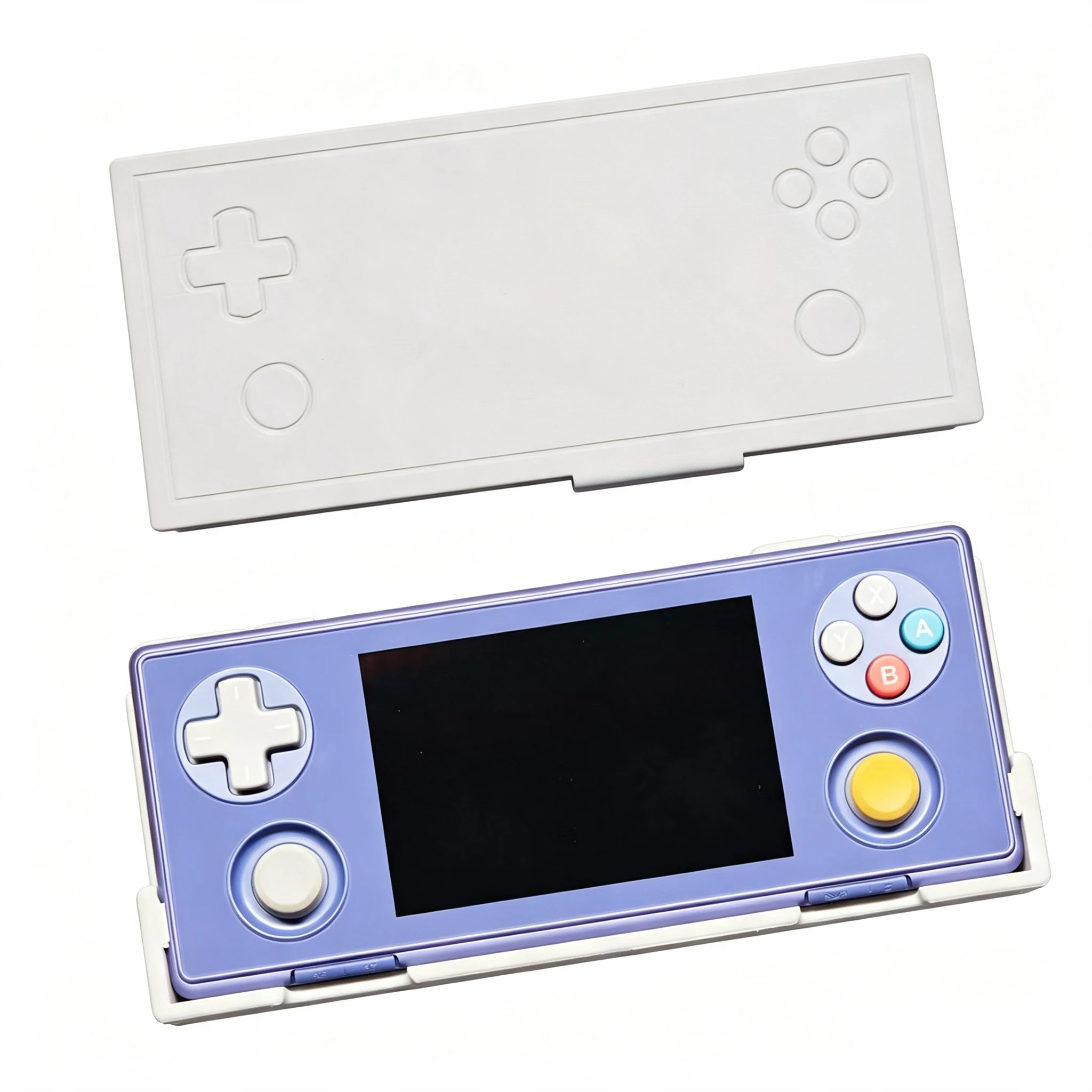 3D Printed Ergonomic Retractable Hidden Grip for AYANEO Pocket MICRO 2 w/ Screen Cover Comfortable Game Handheld Controller Grip