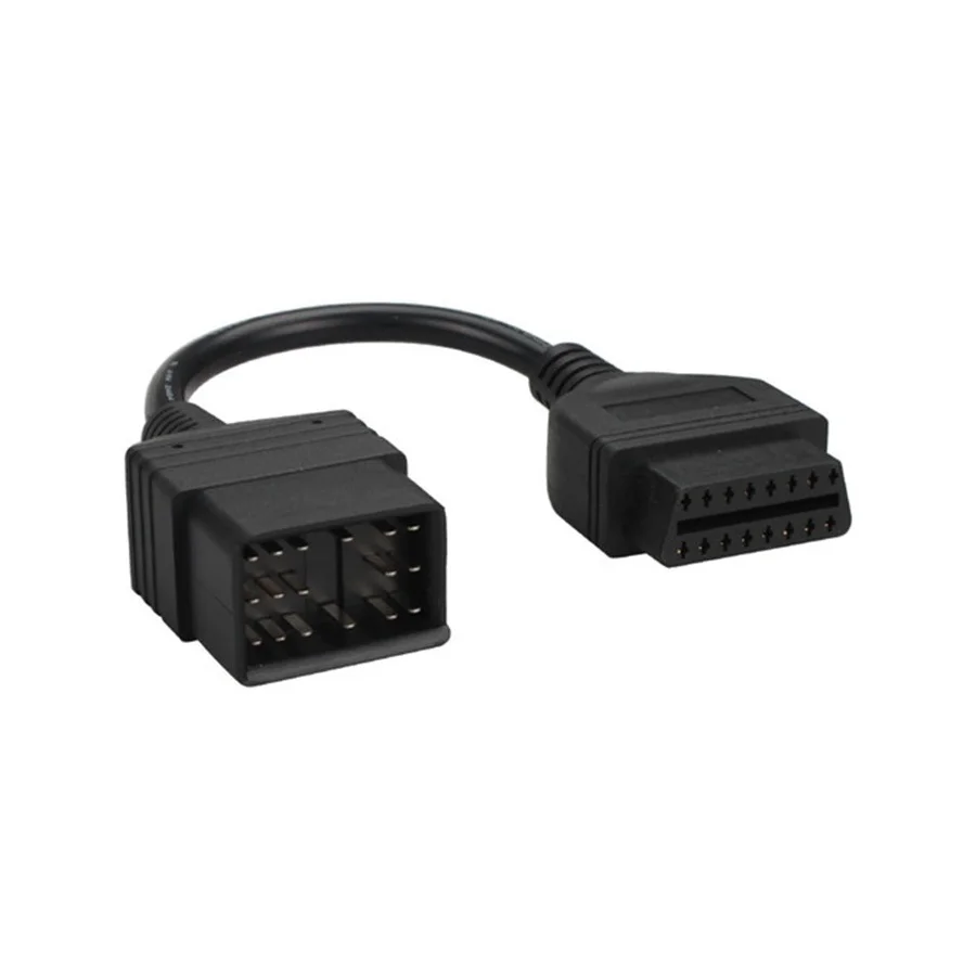 New For Toyota 17 Pin To Obd1 Obd2 Diagnostic Cable Adapter For Toyota 17pin To 16pin Obdii Extension Cable