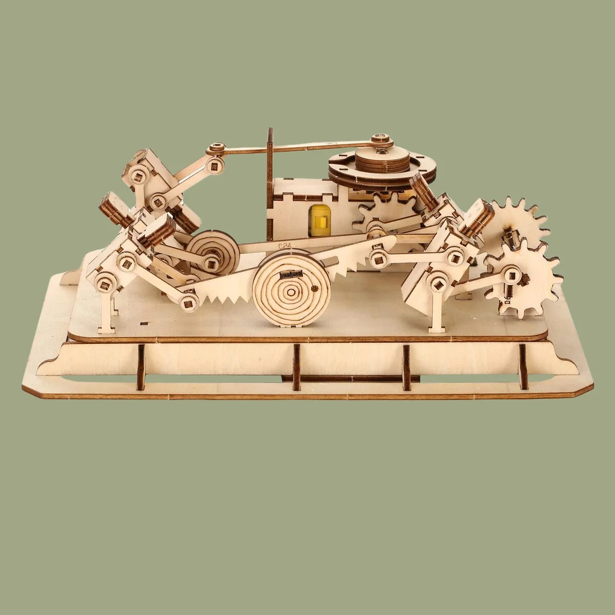 3D Wooden Jigsaw Airship Model Kit For Adult Model Building Kit Brain Sharp Turn For Adult Building Handmade Craft Machinery