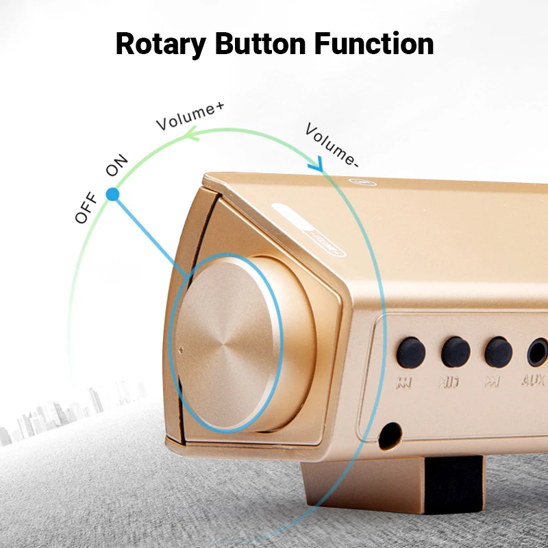 Лучшая 3D система домашнего кинотеатра Bass Box BT5.0 Динамик ПК Звуковая панель Bluetooth для телефона Беспроводная звуковая панель с сабвуфером