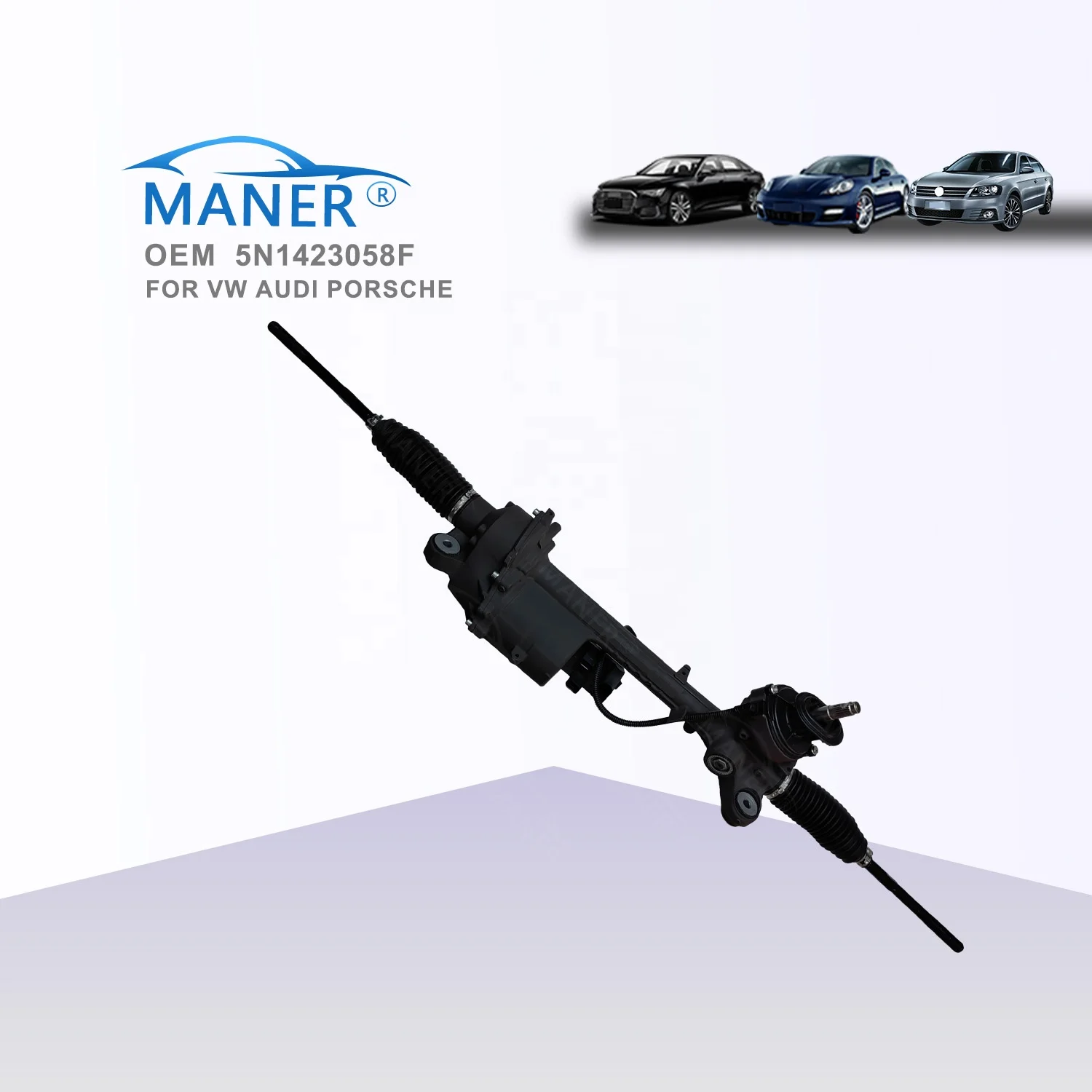 MANER 5N1423058F High Quality Engine Parts Steering Rack Box Gear For Audi Q3 2014-2019 Seat Leon VW Tiguan
