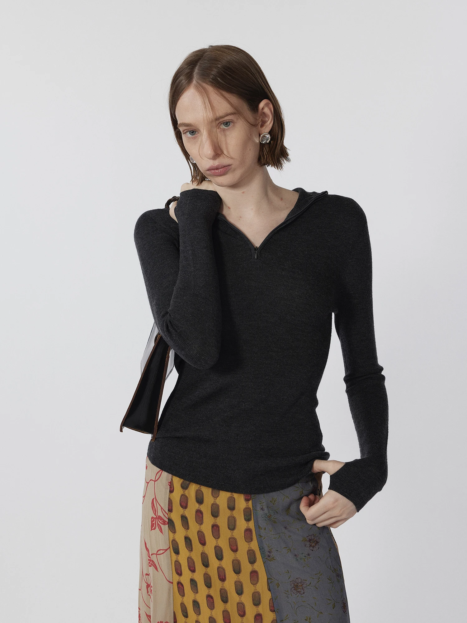 

Женская шерстяная вязаная базовая кофта Molin с капюшоном, на пуговицах, из пряжи Yangzi, с длинными рукавами, стандартной длины, зимняя базовая модель