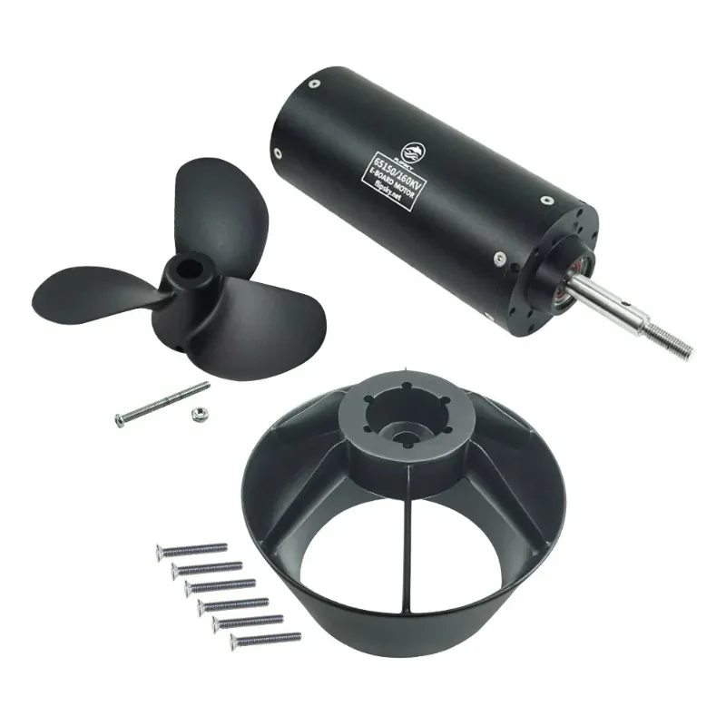 65150 motor 160kv 3000w 70a ip68 bldc motor/esc 2-em-1 combo para barco de surf propulsor subaquático | Hidro |   Efoil