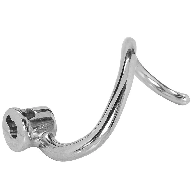 Stainless Steel Stand Mixer Spiral Coated Dough Hook For Kitchen Aid Stirring Tool KSM7586P KSM7990 KSM8990