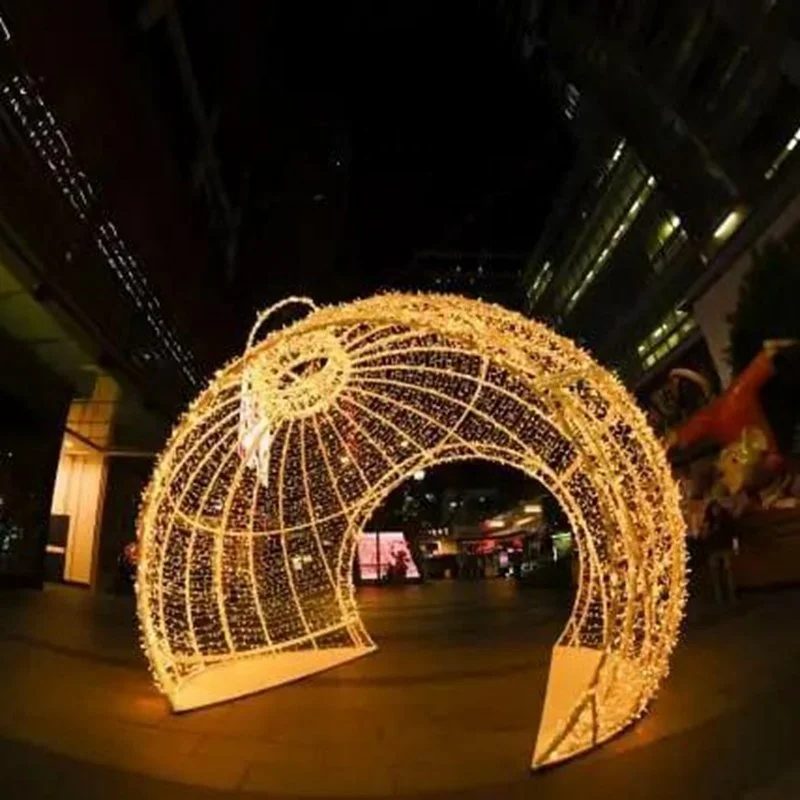 Custom. Led Ball Lighting Outdoor Street Decoration Led 3D Motif Light