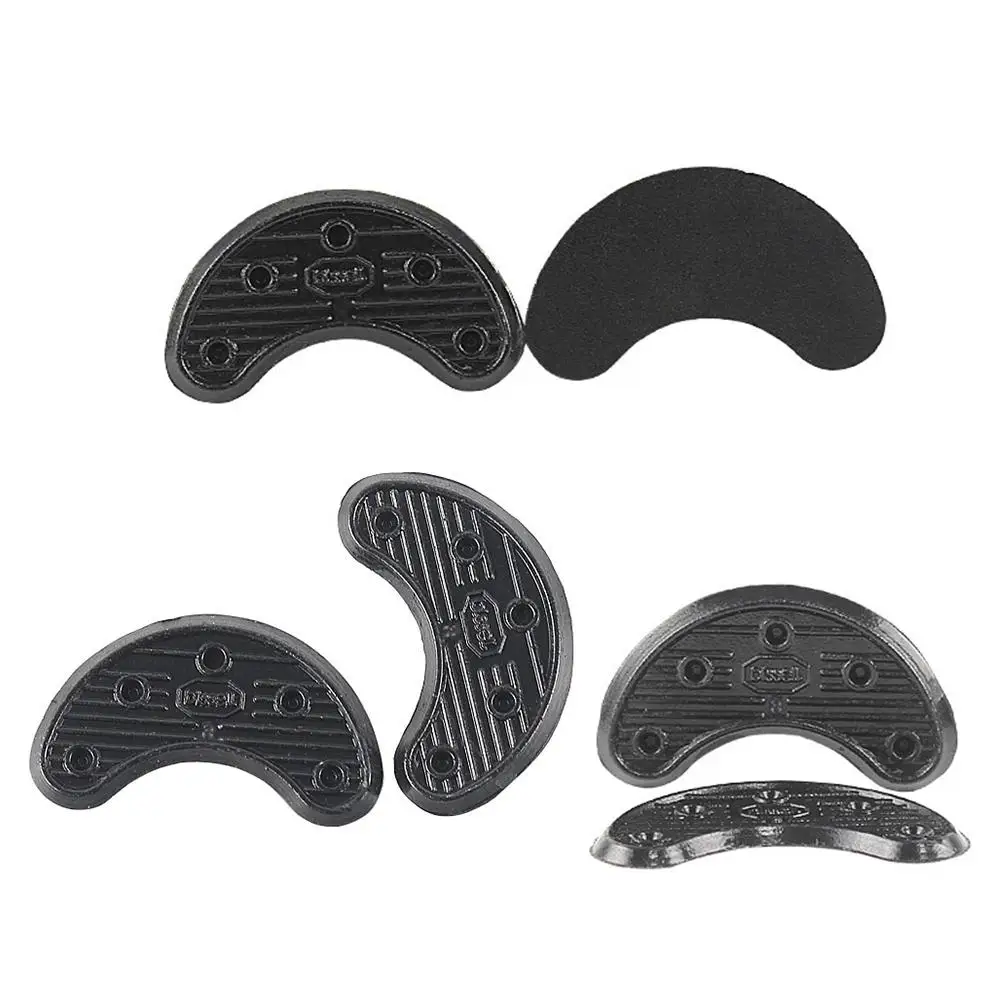 

10 Pcs Anti-slip Sole Stickers for High Heels Sandals Boots Non-slip Shoe Grips Black Sole Protectors Repair Pads