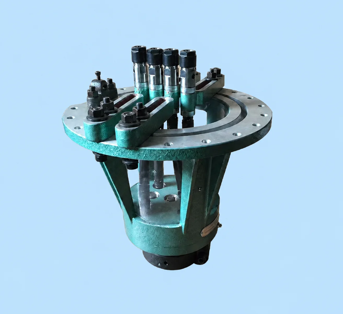 Four Axes No Collide Between Two Axes For Metal Processing In Factory Multi Shafts Head