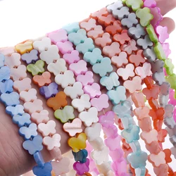 Natural Shell Beads Butterfly Mother of Pearl for Jewelry Making DIY Handmade Bracelet Necklace Accessories 8X11mm 34-50pcs