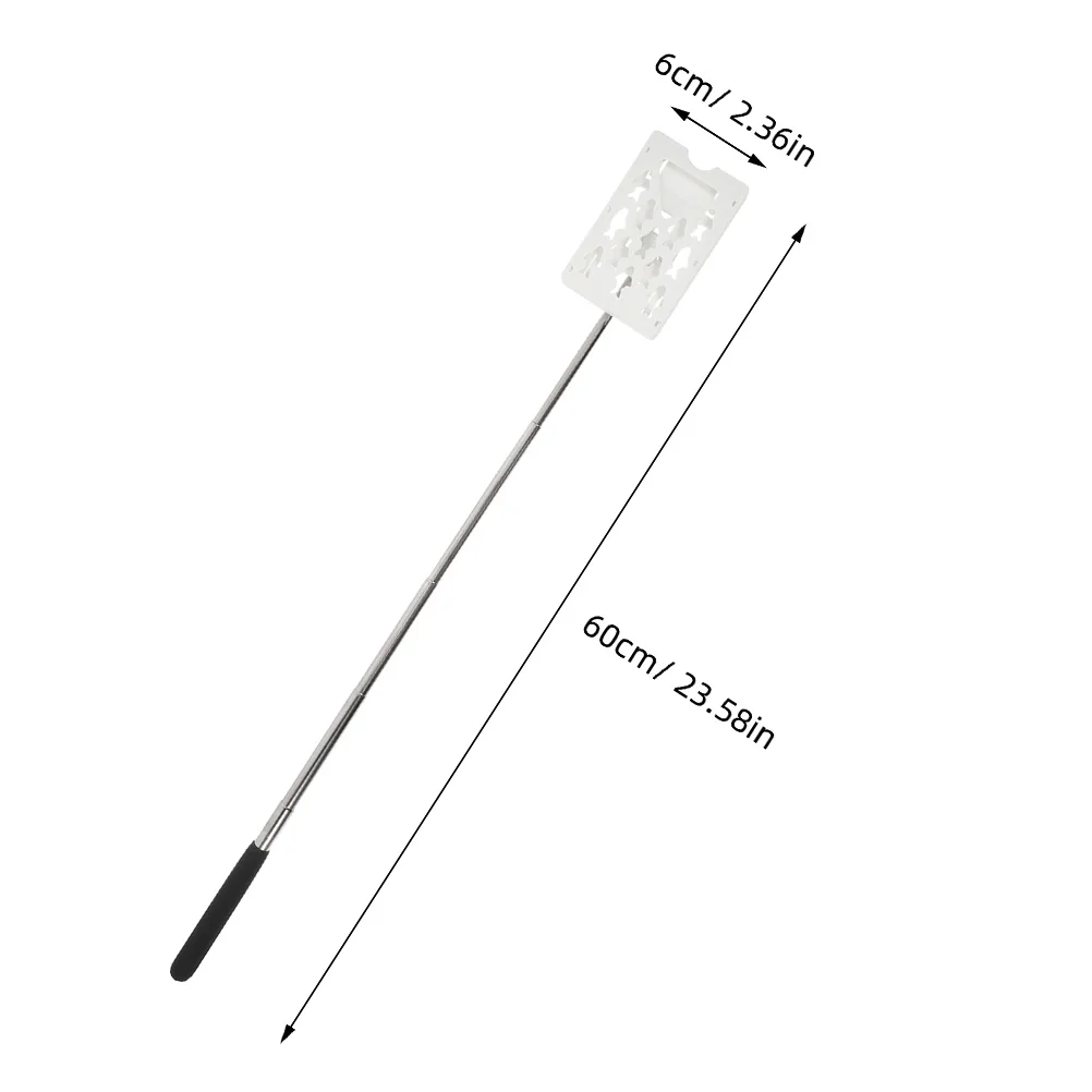 3 szt. Teleskopowy uchwyt na kartę parkingową z regulacją długości do pojazdu, bezdotykowy drążek do parkowania, narzędzie do płatności, wysuwany.