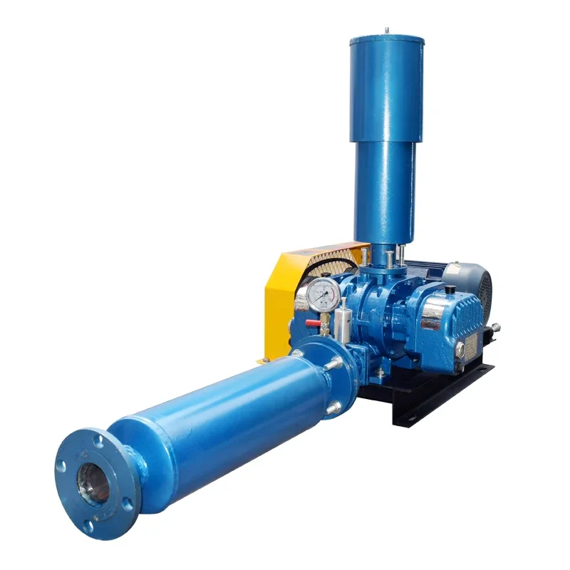 Roots blower high pressure high power blower industrial sewage treatment exposure blower