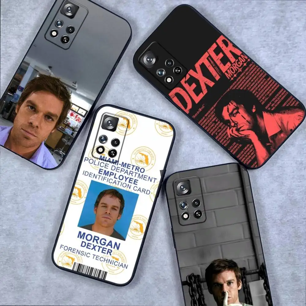 

D-Dexter Morgan Phone Case For Samsung S10,S21,FE,S21 ,S26,S25,S24,S23,Ultra,S9,S22,Plus Black Shockproof TPU