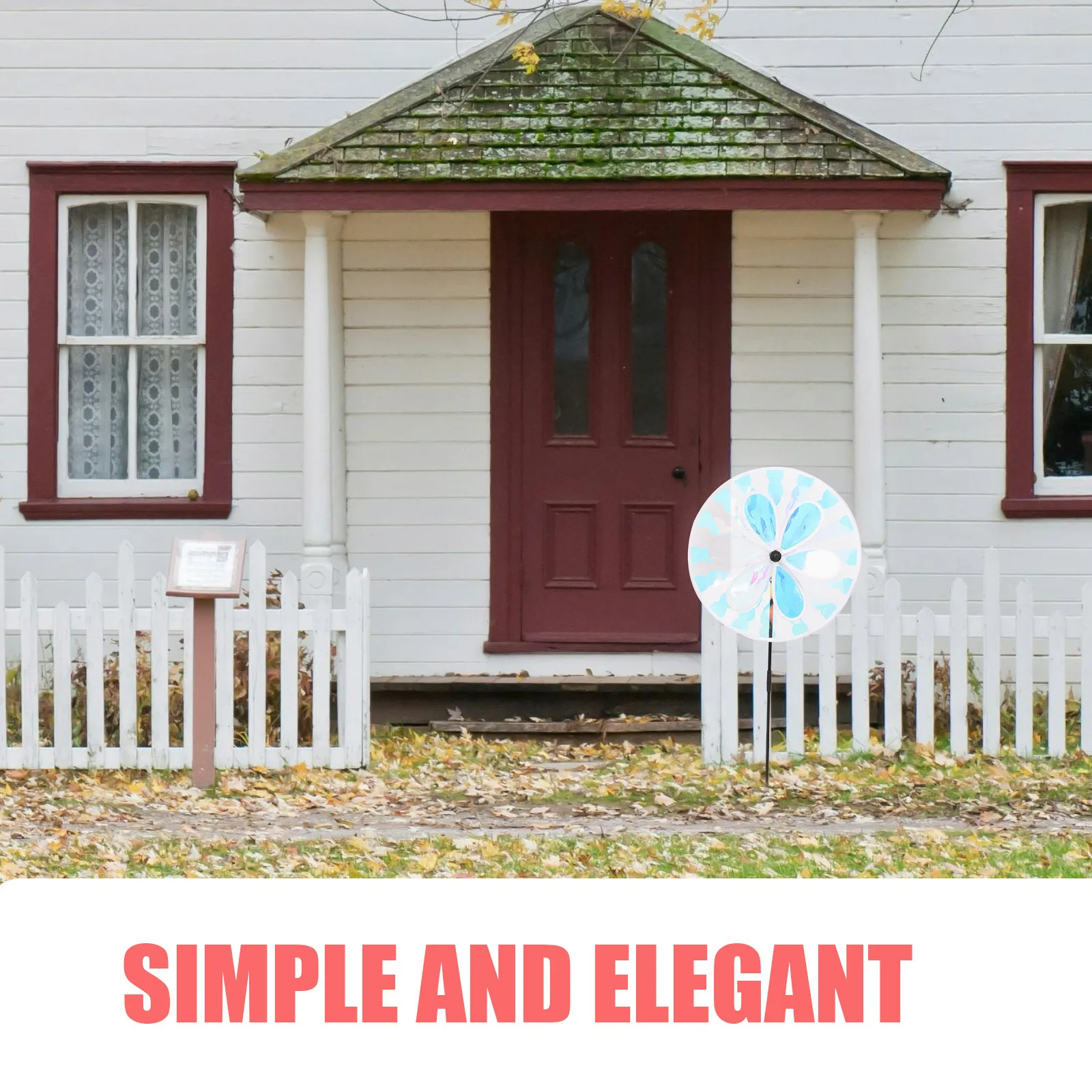 

Colorful Garden Windmill Decor Yard Pinwheel Stakes Outdoor Rotating Windmill Decoration Ornaments Yard Wind Spinners