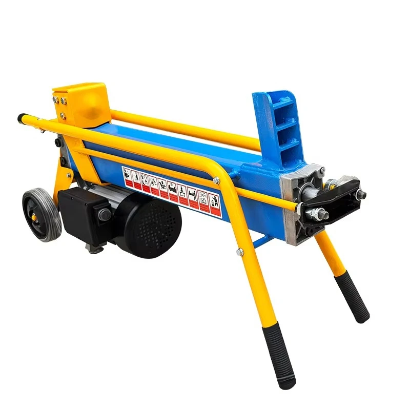 8T Electric Automatic Ignition Log Cutting Machine and Separator Household Motor Core Component Wood Processor