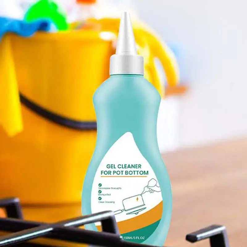 Escala Multifuncional Cleaner, Gel Cleaner para Pot Bottom, Poderoso Cozinha Grease Cleaner, Eficaz, 150ml, Rust