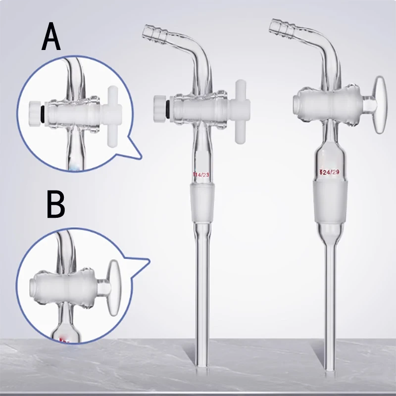 

Steaming bottle and the material piston piston valve 14/19/24/29 Rotating and evaporative bottle