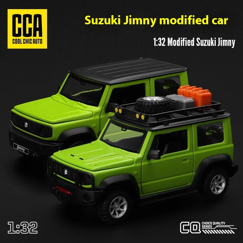 

1:32 Suzuki Jimney модифицированная модель автомобиля из сплава, сменные модели из сплава, изысканные настольные украшения, рождественские подарки