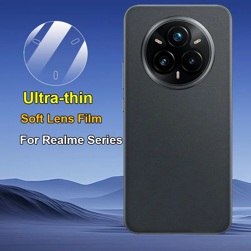 Lens Protector For Realme 16 15 14 13 Pro Plus Clear Back Rear Camera Soft Guard Protective Film -Not Tempered Glass