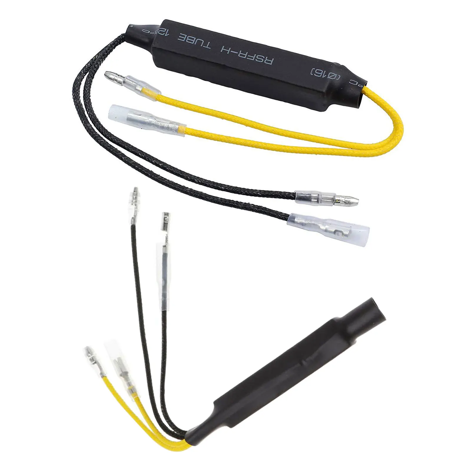 2Pcs 12V 21W Load Decoding Resistor Coder Decoder Car Light Fault Eliminator Resistor for Motorcycle Flashing Turn Signal Lights