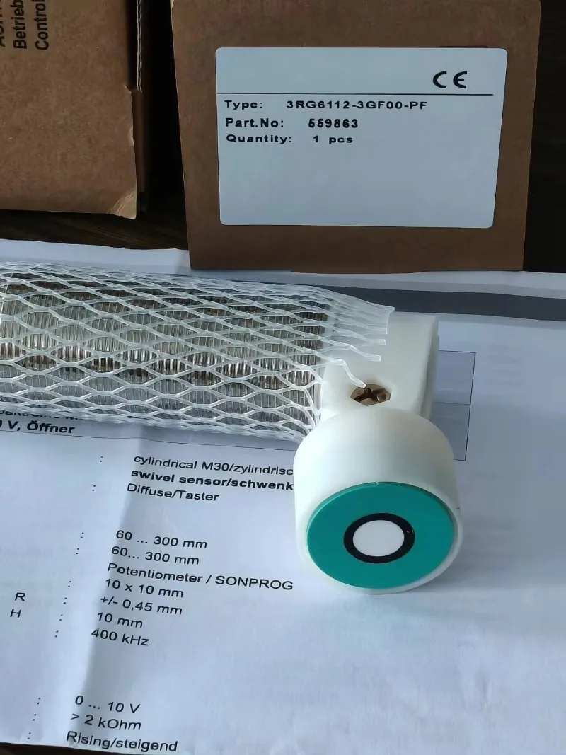 

New Stock 3RG6112-3GF00 3RG6112-3GF00-PF Ultrasonic Sensor Model Complete