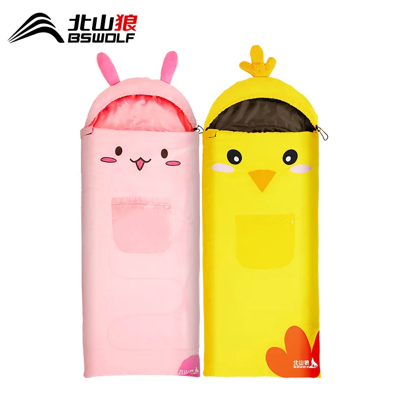 

Outdoor Camping Children's Sleeping Bags, Summer Camp Lunch Break To Keep Warm and Kick-proof Quilts