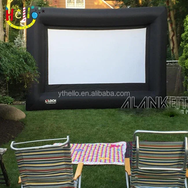 Giant Inflatable Screen Outdoor Movie Rear Projection Screen Inflatable PVC TV Cinema Screens