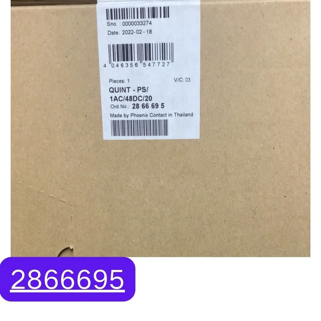 

Brand New 2866695 source QUINT-PS/1AC/48DC/20 Fast Shipping