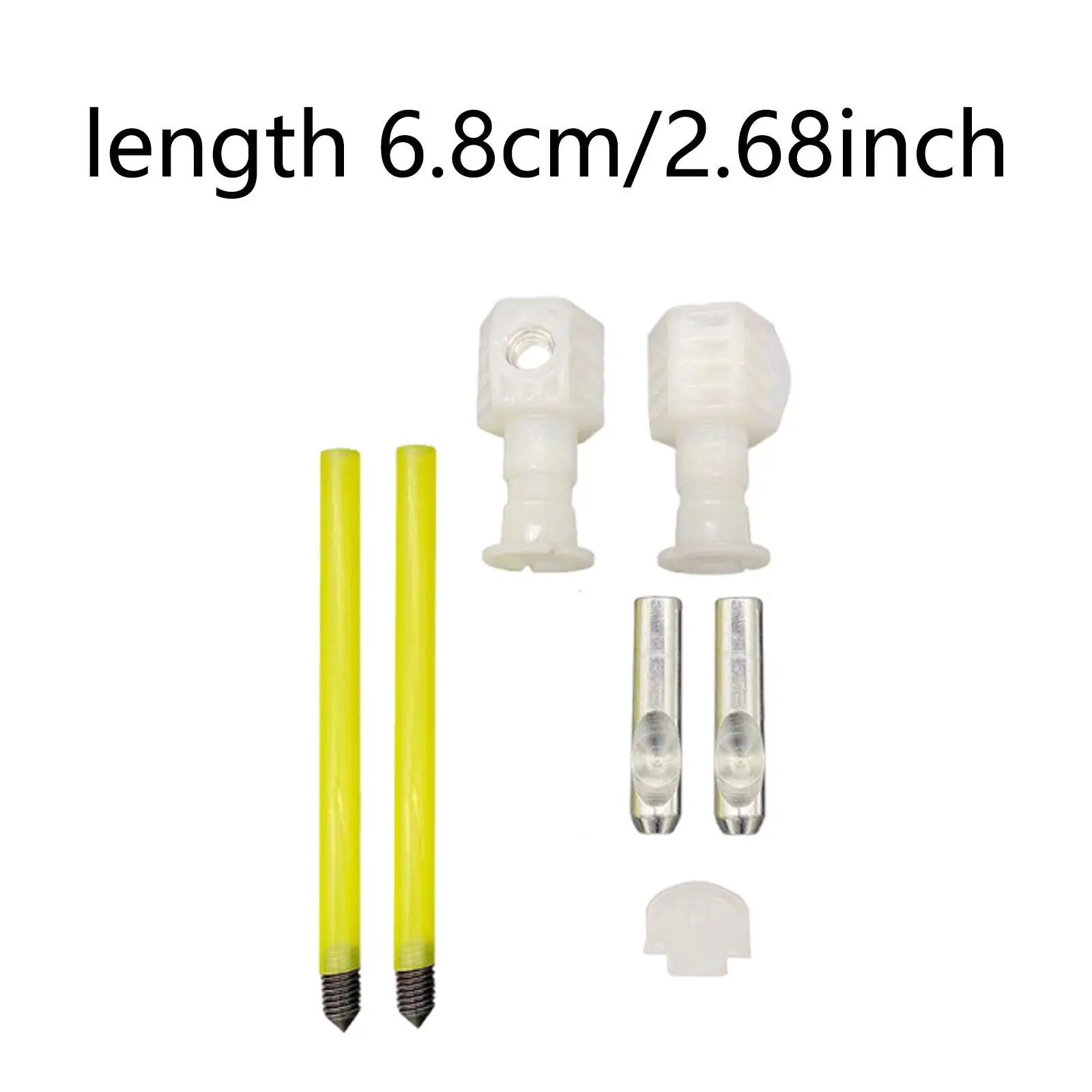 Toiletbrilbout 400 kg draagvermogen Hardware-reparatieonderdelen voor wandhangend toilet Zware installatieschroef voor badkamerarmatuur