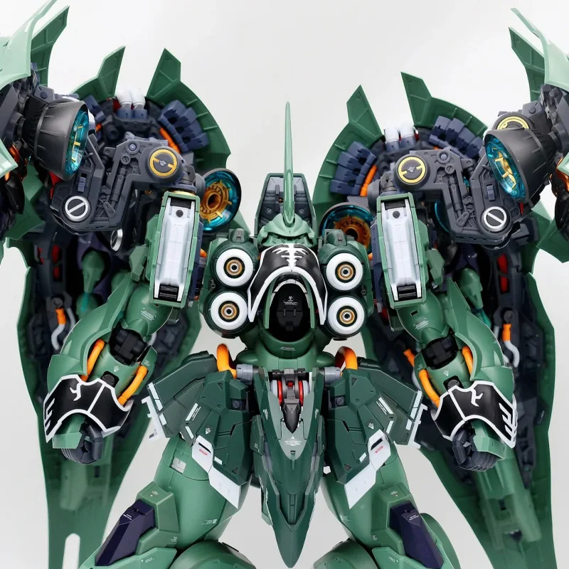 متوفر محور نموذج يعمل أوسريس المهيمن الجوي 1/100 تجميع الحركة نموذج اللعب Mecha NZ-666 Kshatriya LED طقم إضاءة