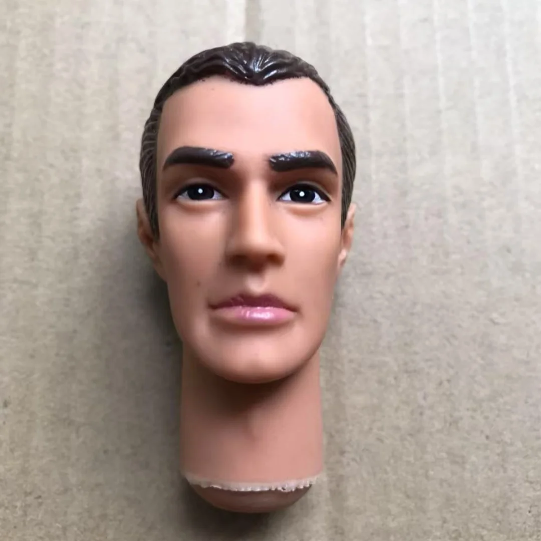 Short Hair Prince Ken Boyfriend Doll Head Toy Male Doll Toy Head DIY Doll Toy Parts Kids Birthday Present Girl Gifts