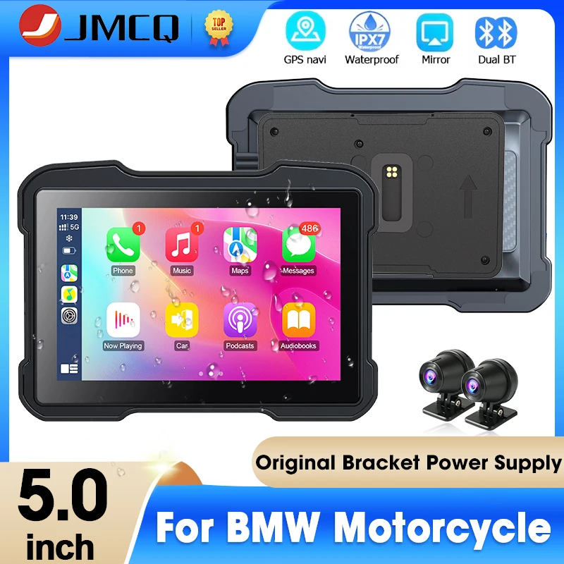 

Special for BMW R1200GS ADV/ R1250GS ADV/S1000XR- Motorcycle GPS Navigation Wireless Carplay Android Auto Display Moto DVR