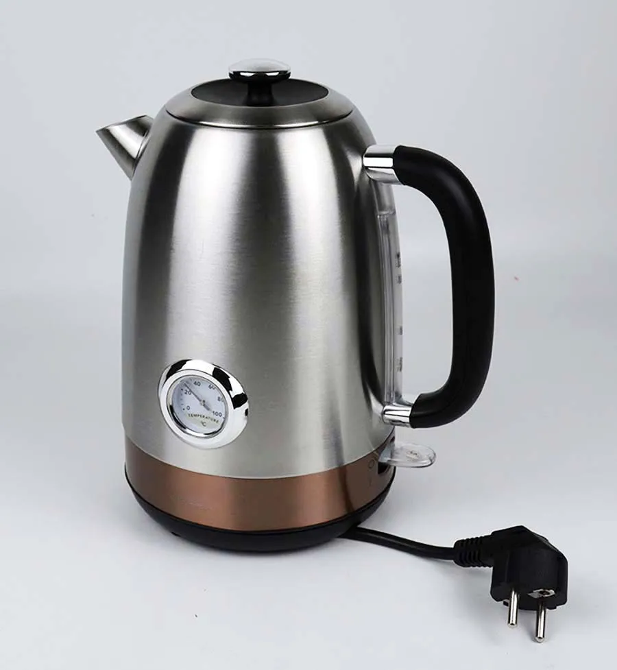 

Electric Kettle Stainless Steel Kitchen Smart Whistle Kettle Tea pot Temperature Adjusted Fast heat With Thermometer Dropshippi