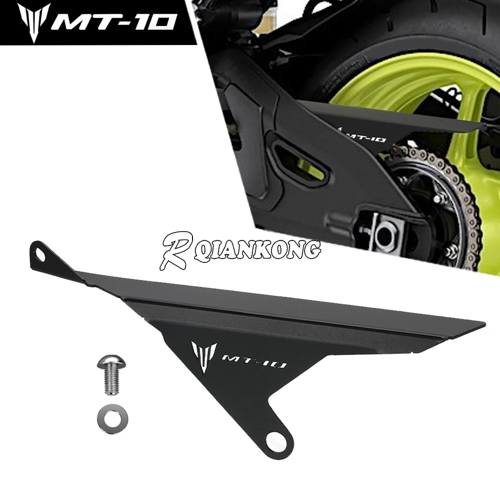 

Motorcycle Sprocket Rear Wheel Chain Guard Protector Cover For Yamaha MT-10 MT10 MT 10 SP 2016 2017 2018 2019 2020 2021 - 2025