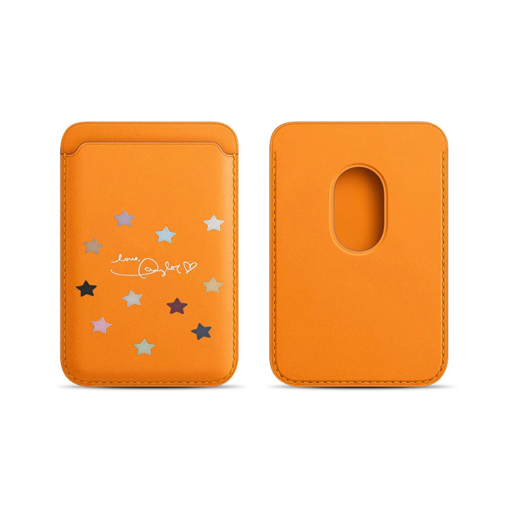 Stars Sky INS Leder-Kartenetui Handyhülle Magnetische Hülle Geeignet für Alle iPhones für Magsafe Karten-Handy-Rückentasche – Detail 10