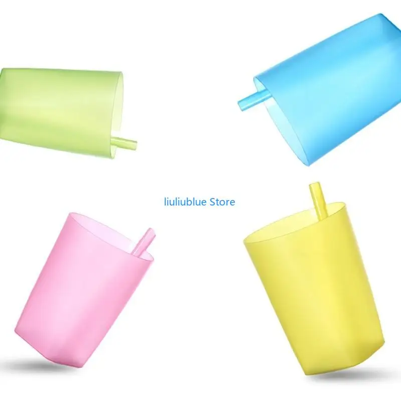 أكواب سيبي بلون الحلوى، أكواب مياه عملية ذات سعة كبيرة للأطفال 62CF #2