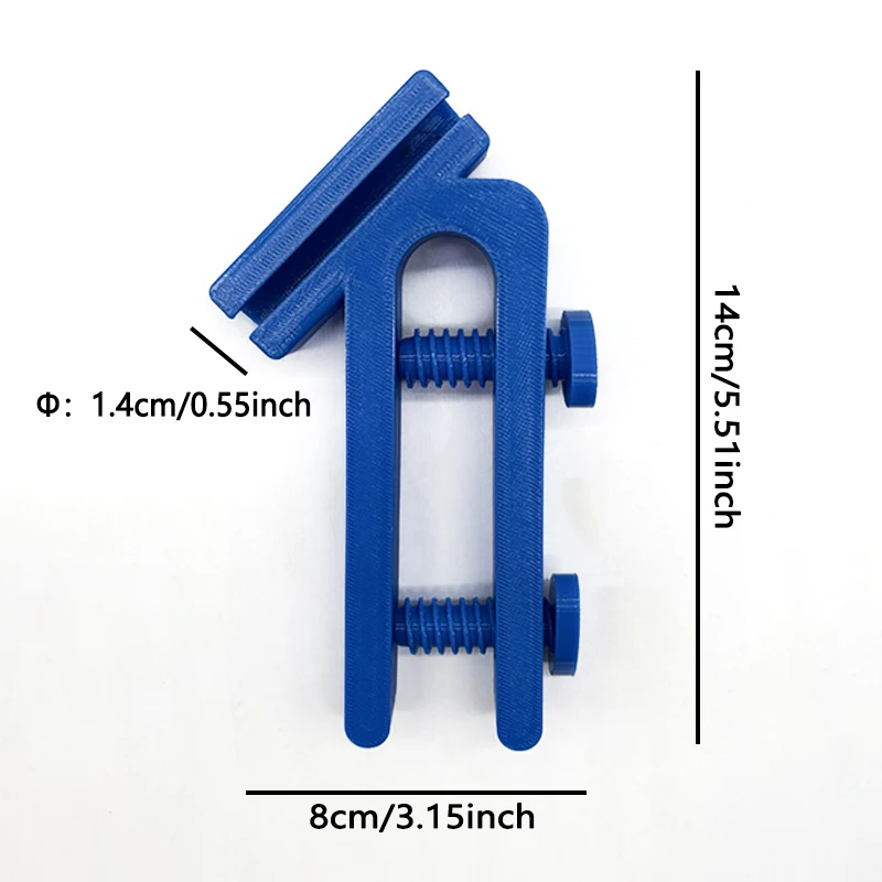 1pc Adjustable Water Pipe Clamp Durable Plastic Hose Holder Multifunctional Mounting Clip Curved Design for Easy Installation