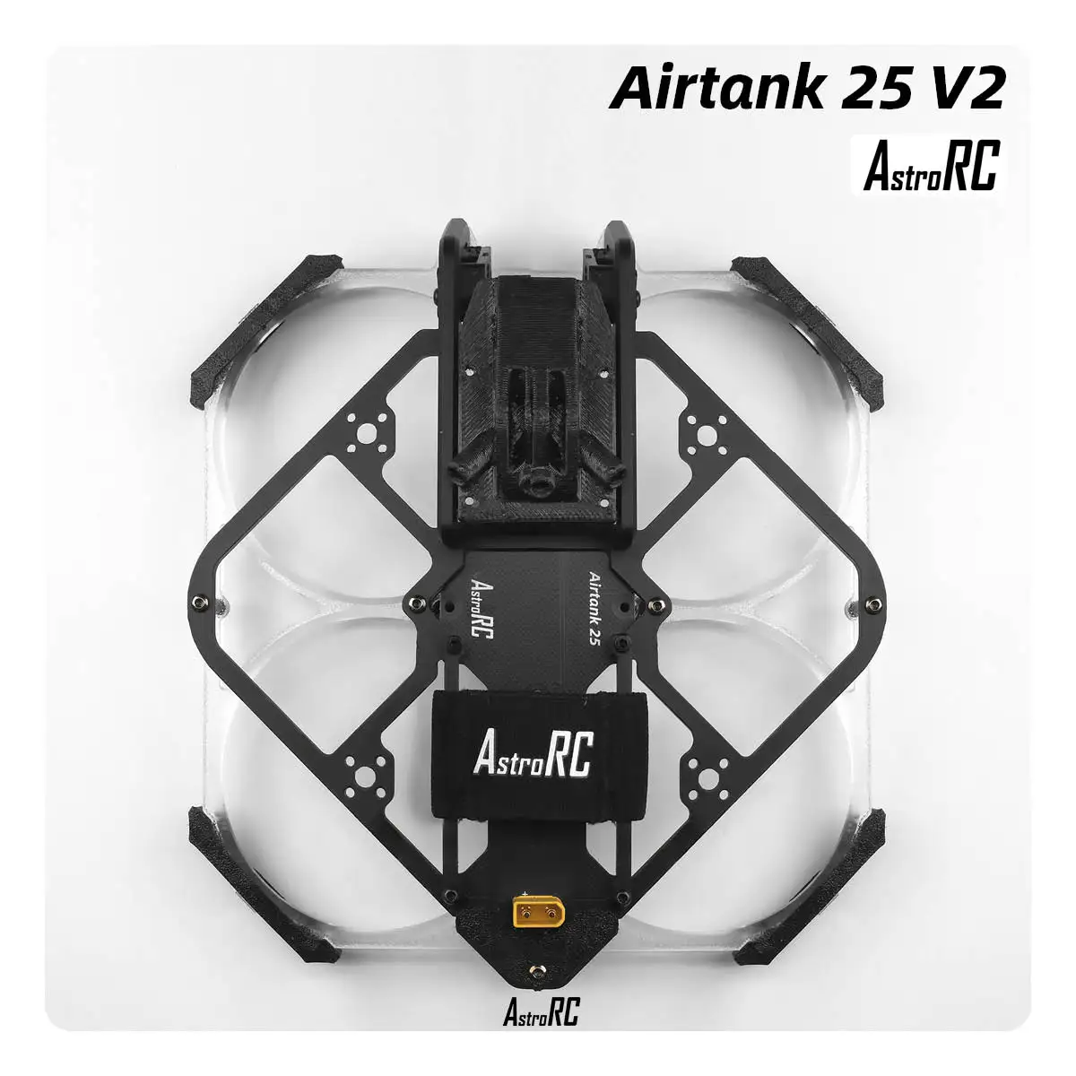[2.5-Inch Frame] AIRTANK 25 V2 Upgraded Ducted FPV Frame with Protective Guard for AstroRC