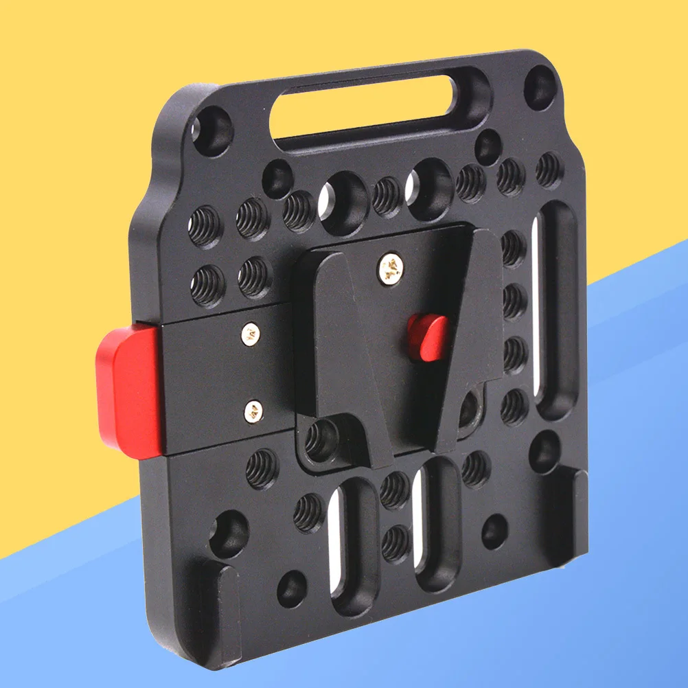 

Quick Release Plate Aluminum Camera Accessory With Multiple Screw Holes For Mounting Rapid Connector