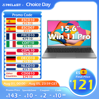 Teclast F16 Plus Laptop, 15.6 Inch, 8Gb+256Gb/12Gb+512Gb, Windows 11 Pro, for Intel Celeron Gemini Lake, Usb, Mini-Hdmi, Full Size Keyboard