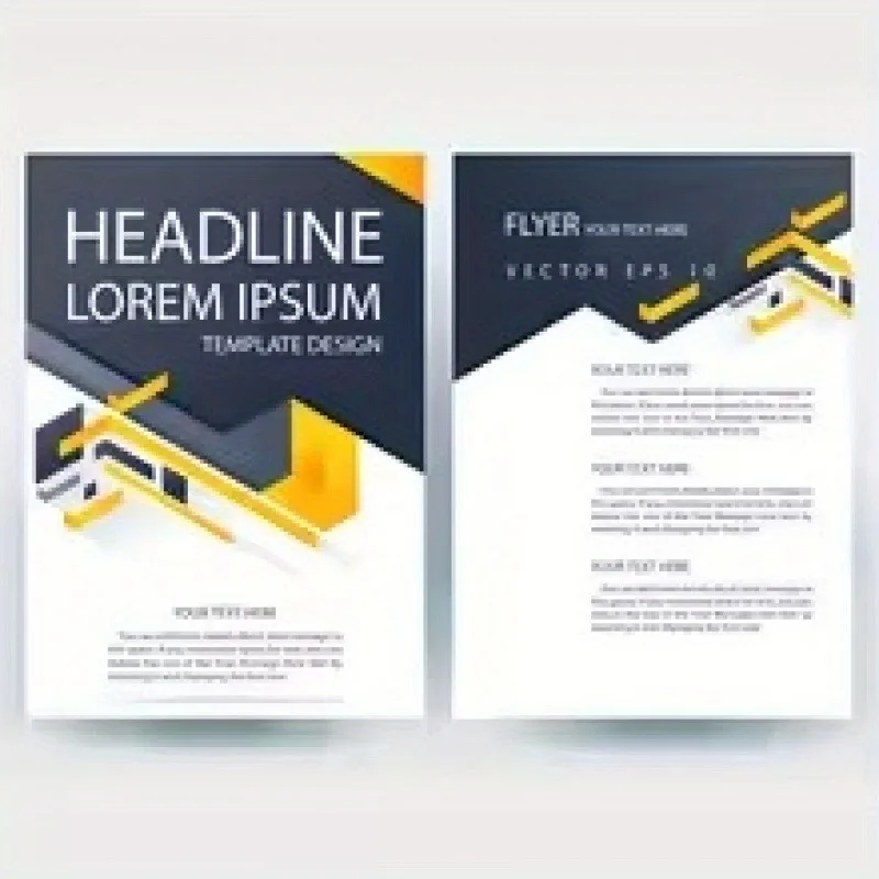 Custom A5 Flyers 500pcs For Event Promotion Flyer Advertising Leaflets For Business Shop Marketing Print