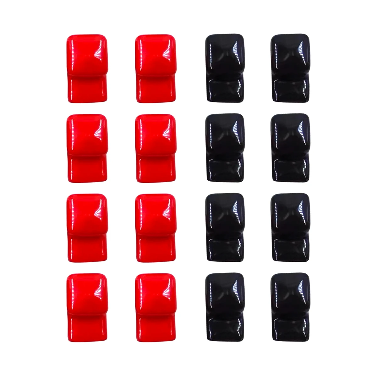 8 Pcs Loose Protector Bus Bar Battery Terminal Insulation Cover Battery Flexible busbar Isolation Cover Terminal PVC 230Ah 280Ah