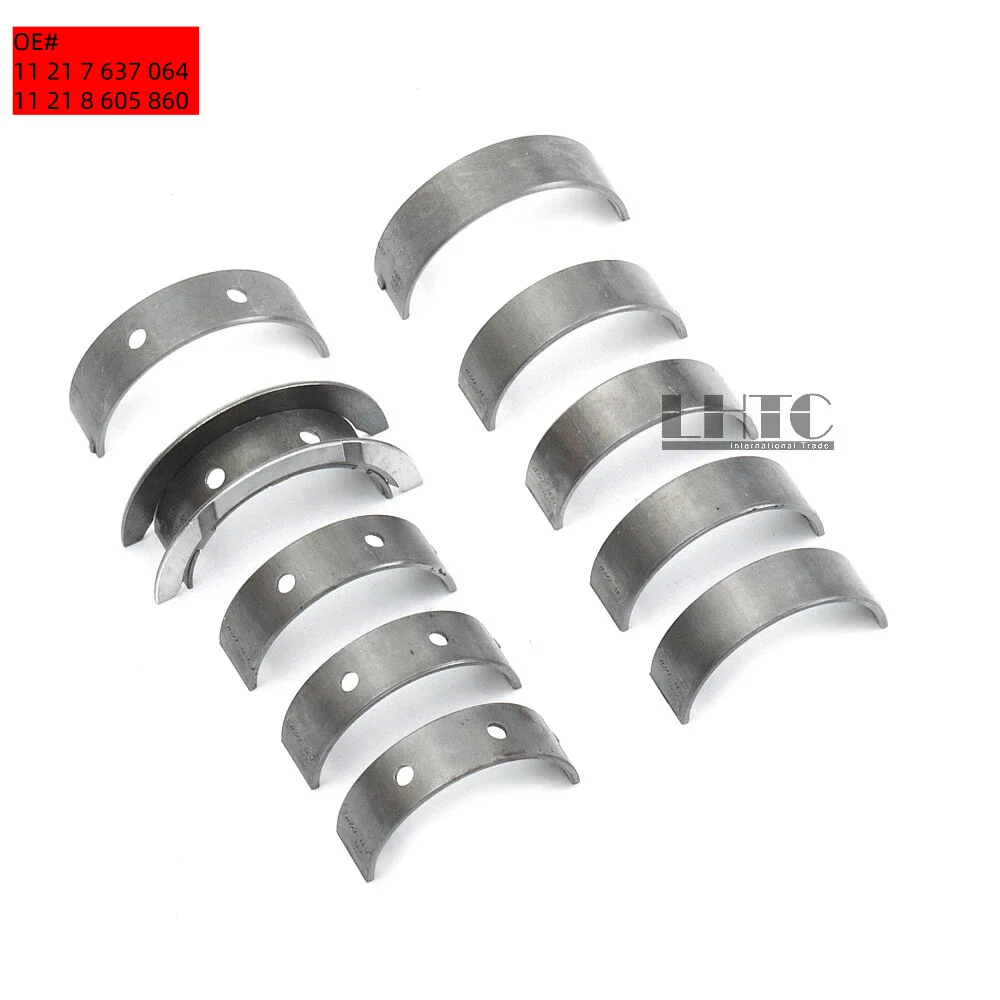 

OE#11217637064/11218605860 Crankshaft Main Guide Bearing Washer Set +0.25 For BMW 120i 320i E90 N43 N45 N46