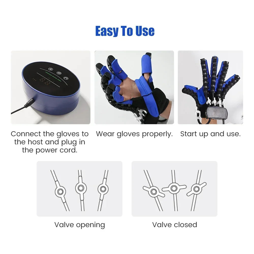 Rehabilitation Robot Glove Hand Device Finger Training Gloves Stroke Hemiplegia Devices Rehabilitation Hand Function Recovery