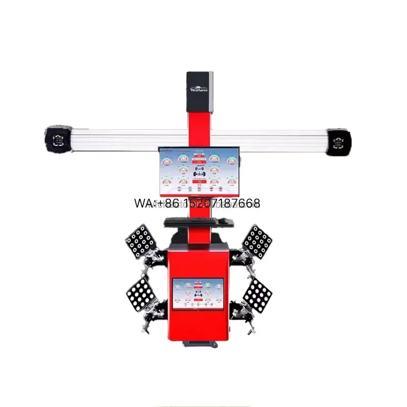 Wmwmnu 3D Four Wheel Alignment with LED Digital Display Global Language Support Free Updates CE Certified