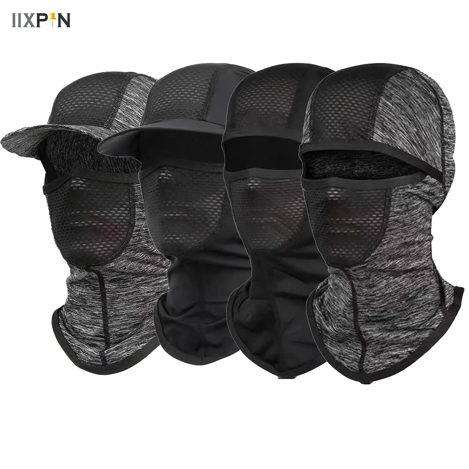 

Summer Balaclava Adult Full Coverage Eye Open Sun Protection Hat Cooling Face Mask for Cycling Motorcycling Running Climbing