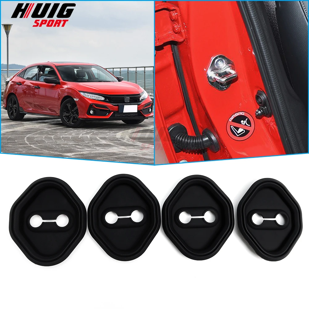 Резиновая застежка для автомобильного дверного замка, защитные колпачки для дверного замка, аксессуары для Acura MDX 2007-2017 TLX-L 15-19 CDX 16-2021 RDX 2012-2020