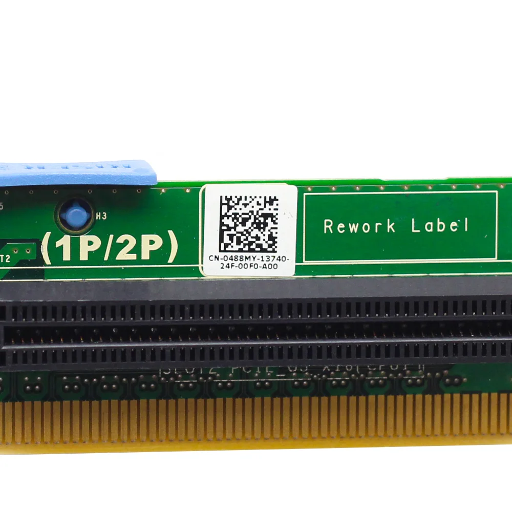 Original para dell poweredge r320 r420 servidor pci-e x16 riser placa 488my 0488my riser 2 placa cartão riser2 placa placa placa pcie placa